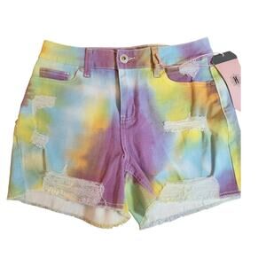 Hydraulic "Murray" tie dye jean short/NWT/size 6